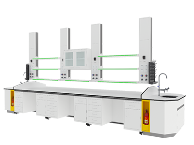 中央实验台 化验室操作台 全钢实验台
